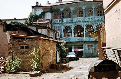 Tbilisi: hier mu noch restauriert werden!